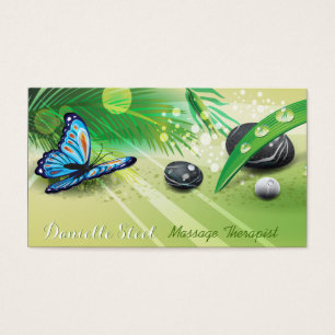 Serene Sunshine  Therapist Gift  Business Card