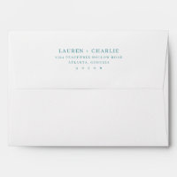 Serene Teal Typographic Minimalist