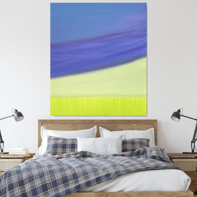 Serene Vista Canvas Print (Insitu(Bedroom))
