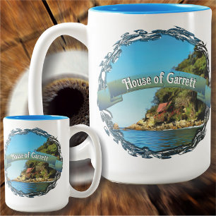 Serene Yelapa 0758 Two-Tone Coffee Mug