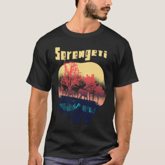 Serengeti Africa Safari Elephant National Park Big T-Shirt