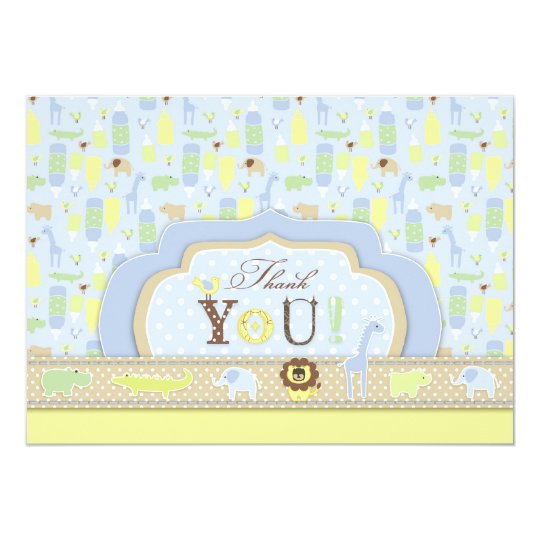 Serengeti Baby TY Card 2