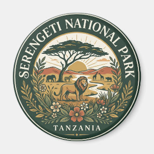 Serengeti National Park Tanzania Magnet