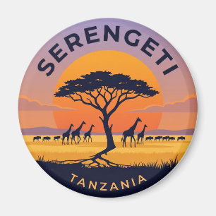 Serengeti National Park Tanzania Magnet