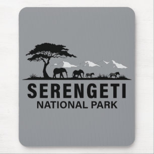 Serengeti National Park Tanzania Mouse Mat