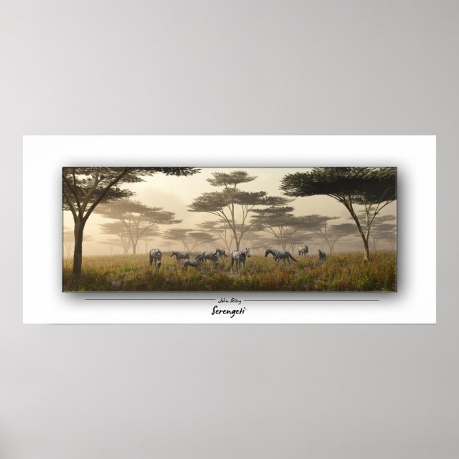 Serengeti Poster (Front)