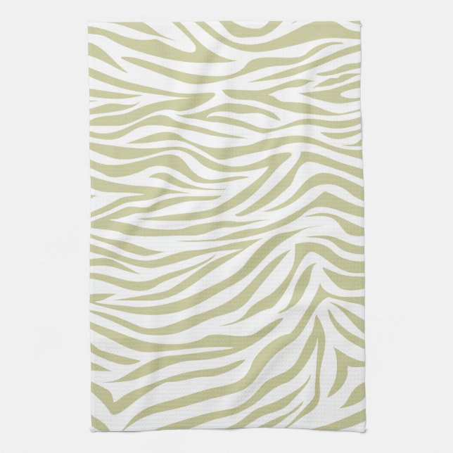 Serengeti Safari Zebra Tea Towel (Vertical)