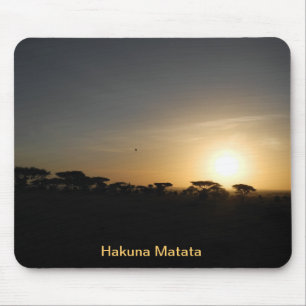 Serengeti Sunset Mouse Mat
