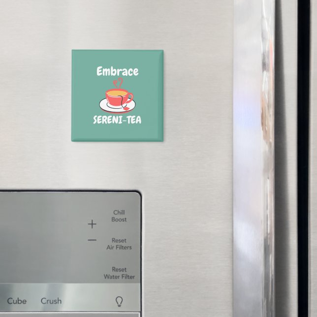 Sereni Tea Magnet (In Situ (Fridge))