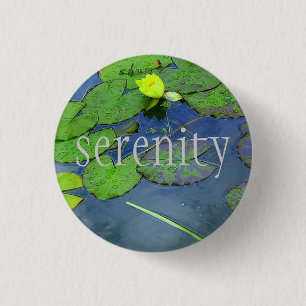 serenity 3 cm round badge