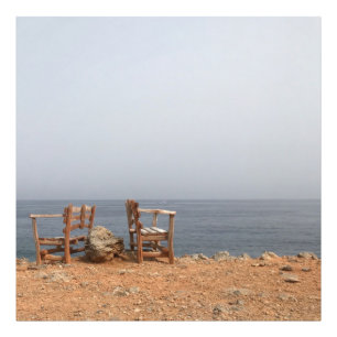 Serenity A View of the Sea of Crete Photo Print