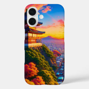 Serenity Above the Metropolis iPhone 16 Case
