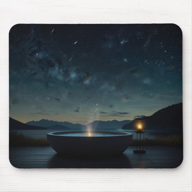 Serenity at Midnight Mouse Mat (Front)