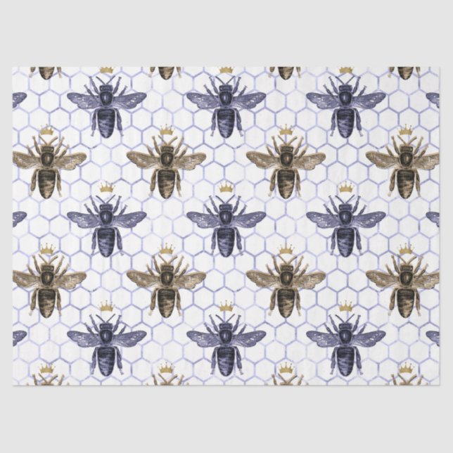 Serenity Bee Series Design 21 Tissue Paper (Front)