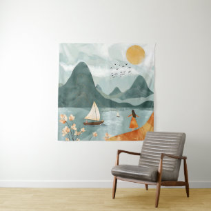 Serenity by the Sea Tapestry