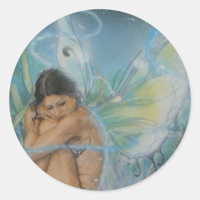 Serenity Classic Round Sticker (Front)