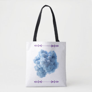 Serenity Cloud Graphic Tee - Peaceful Vibes tshart Tote Bag