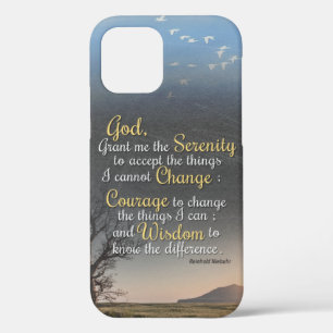 Serenity, Courage and Wisdom iPhone 12 Case
