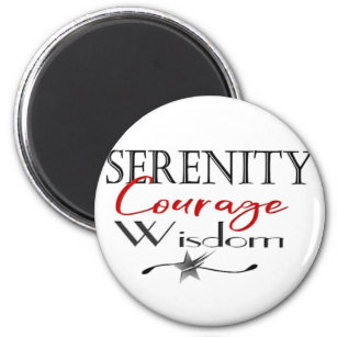 Serenity Courage Wisdom Magnet