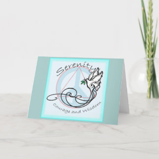 Serenity Dove Card