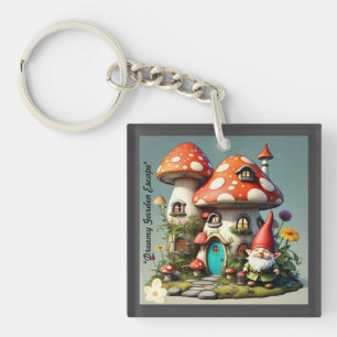 "Serenity Garden Escape" Key Ring