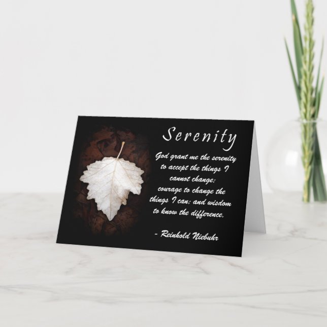 Serenity Greeting Cards (Front)