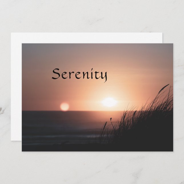 Serenity Holiday Card (Front/Back)
