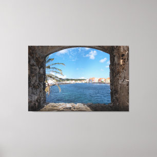 Serenity in Curacao Canvas Print