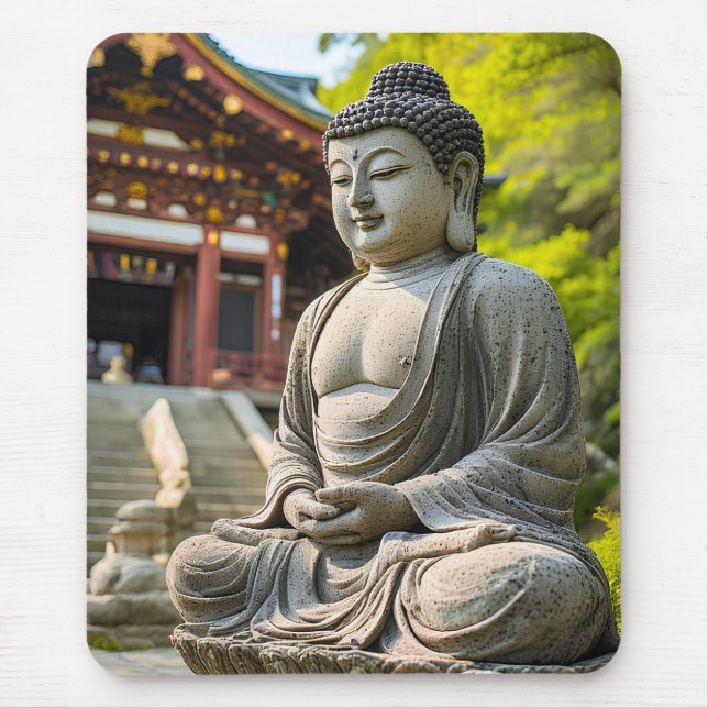 Serenity in Stone Mouse Mat (Front)