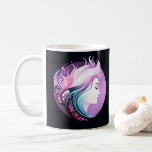 "Serenity in Style" Women's Beauty Coffee Mug