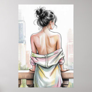 Serenity in the City Poster