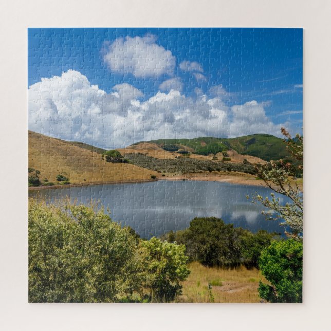 Serenity in the Trudos Mountains Jigsaw Puzzle (Vertical)