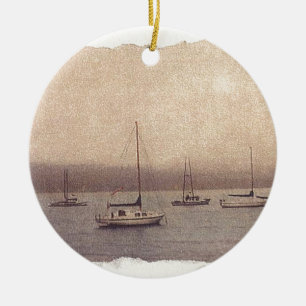 Serenity Lake Ceramic Tree Decoration