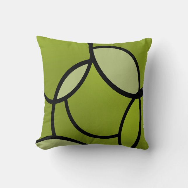 Serenity Lime Cushion (Front)