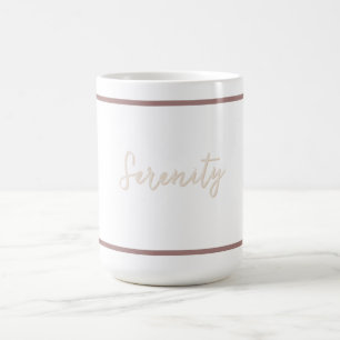 Serenity Minimalist Mutted Coffee Mug