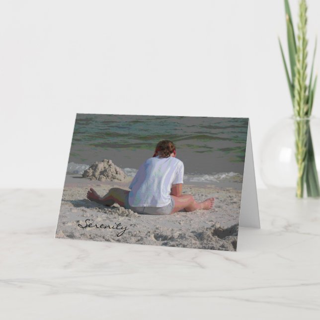 "Serenity" Missing You Card (Front)