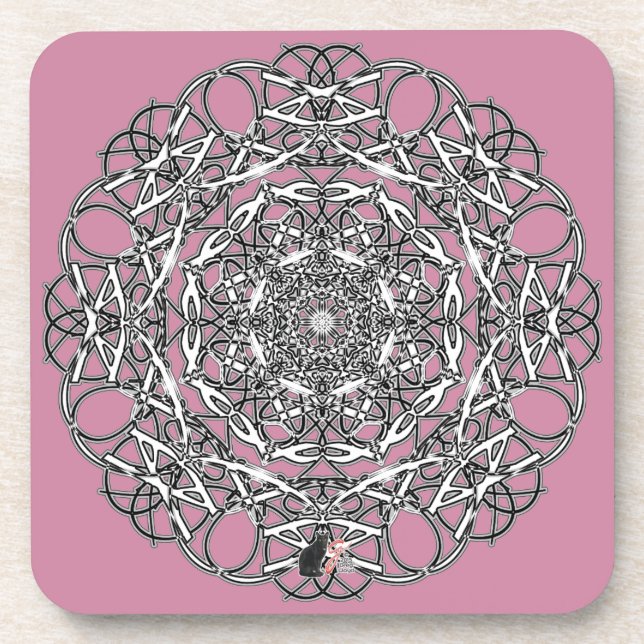 Serenity Octa Glyph Dawn Coaster (Front)