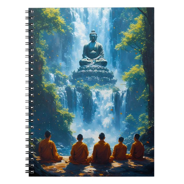 Serenity of the Five Monks Notebook (Front)