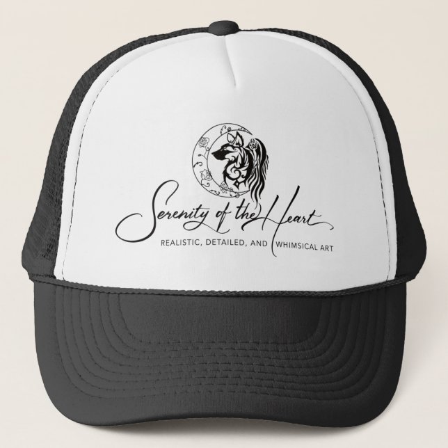 Serenity of the Heart Hat - Trucker Style (Front)