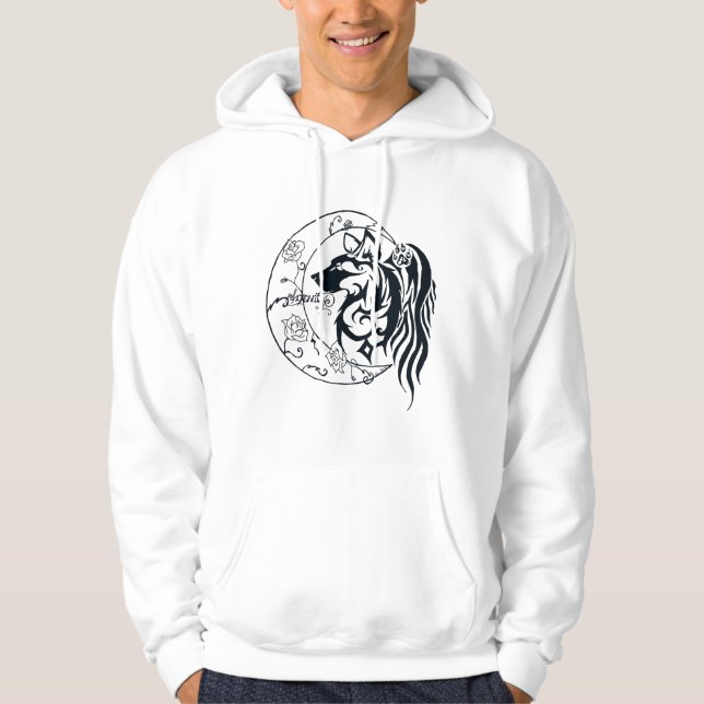 Serenity of the Heart - Hoodie (Black) (Front)
