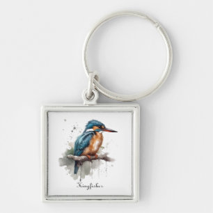 Serenity of the Kingfisher, customisable Key Ring