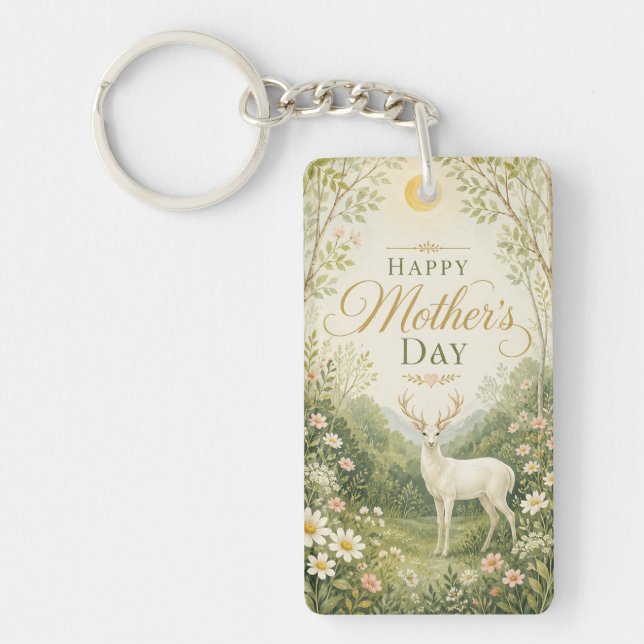 Serenity of the Spring Meadow Key Ring (Front)