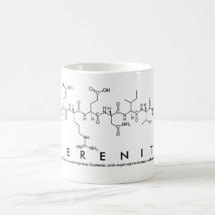 Serenity peptide name mug