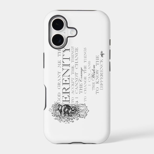 Serenity Prayer (Back)
