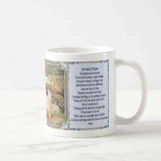 Serenity Prayer Angelic Garden Mugs