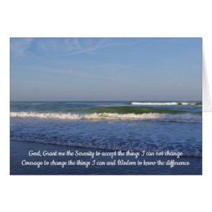 Serenity Prayer Beachscape