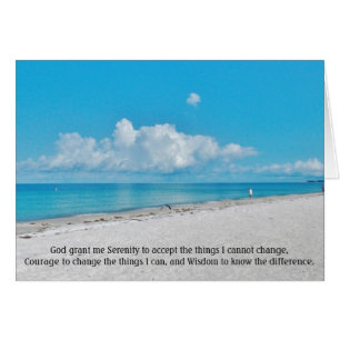 Serenity Prayer Beachscape