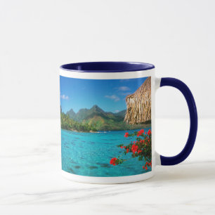Serenity Prayer & Bora Bora 2-SIDED Mug