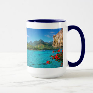 Serenity Prayer & Bora Bora Island Mug
