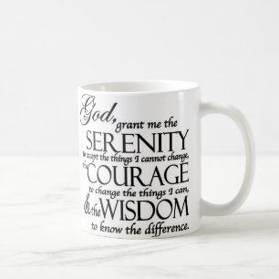 Serenity Prayer Coffee Mug